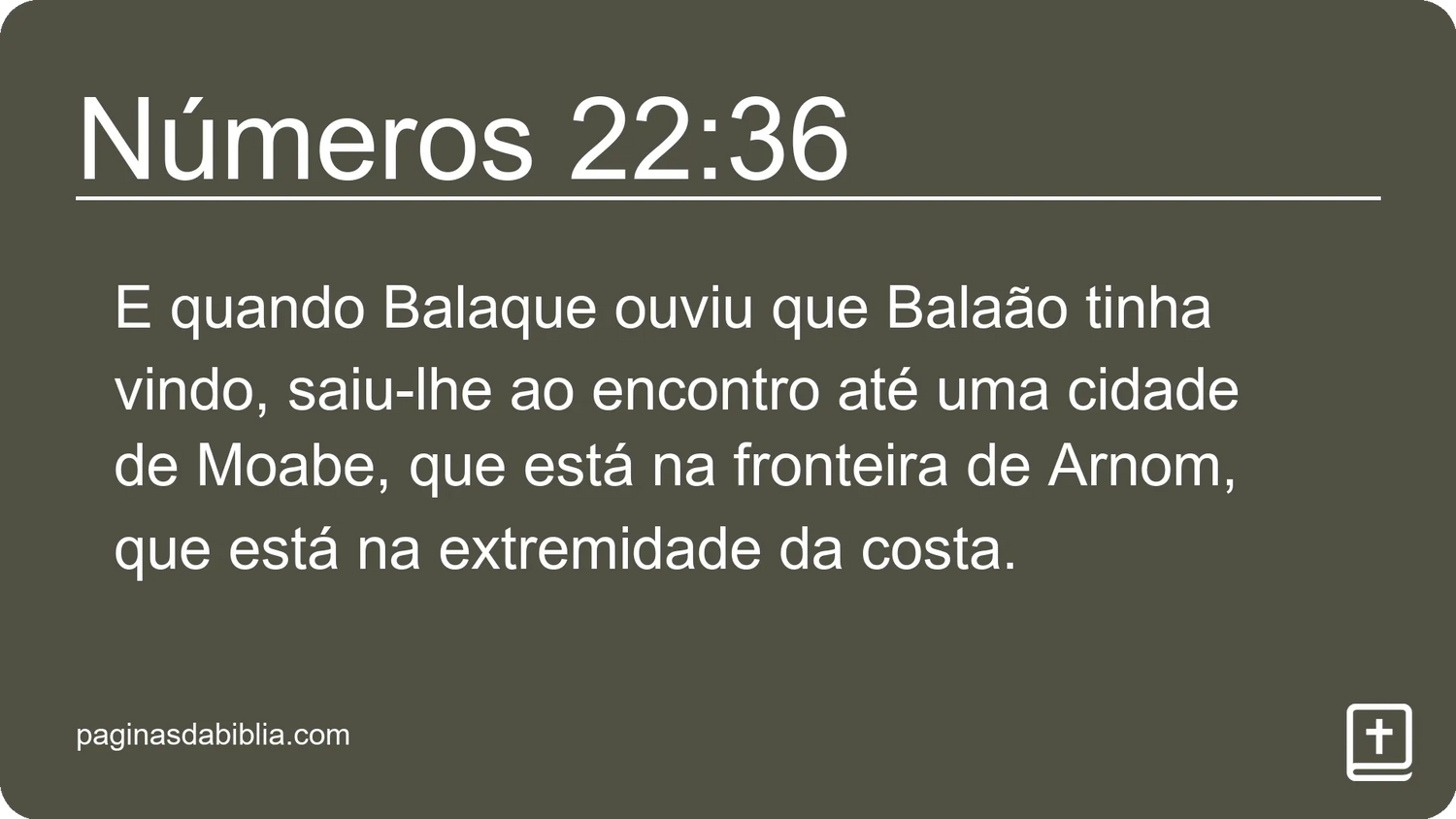 Números 22:36