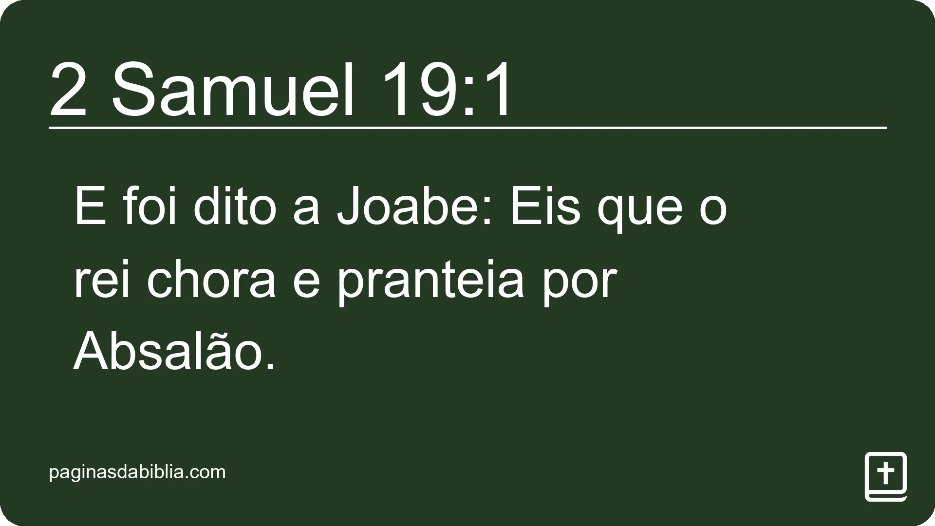 2 Samuel 19:1