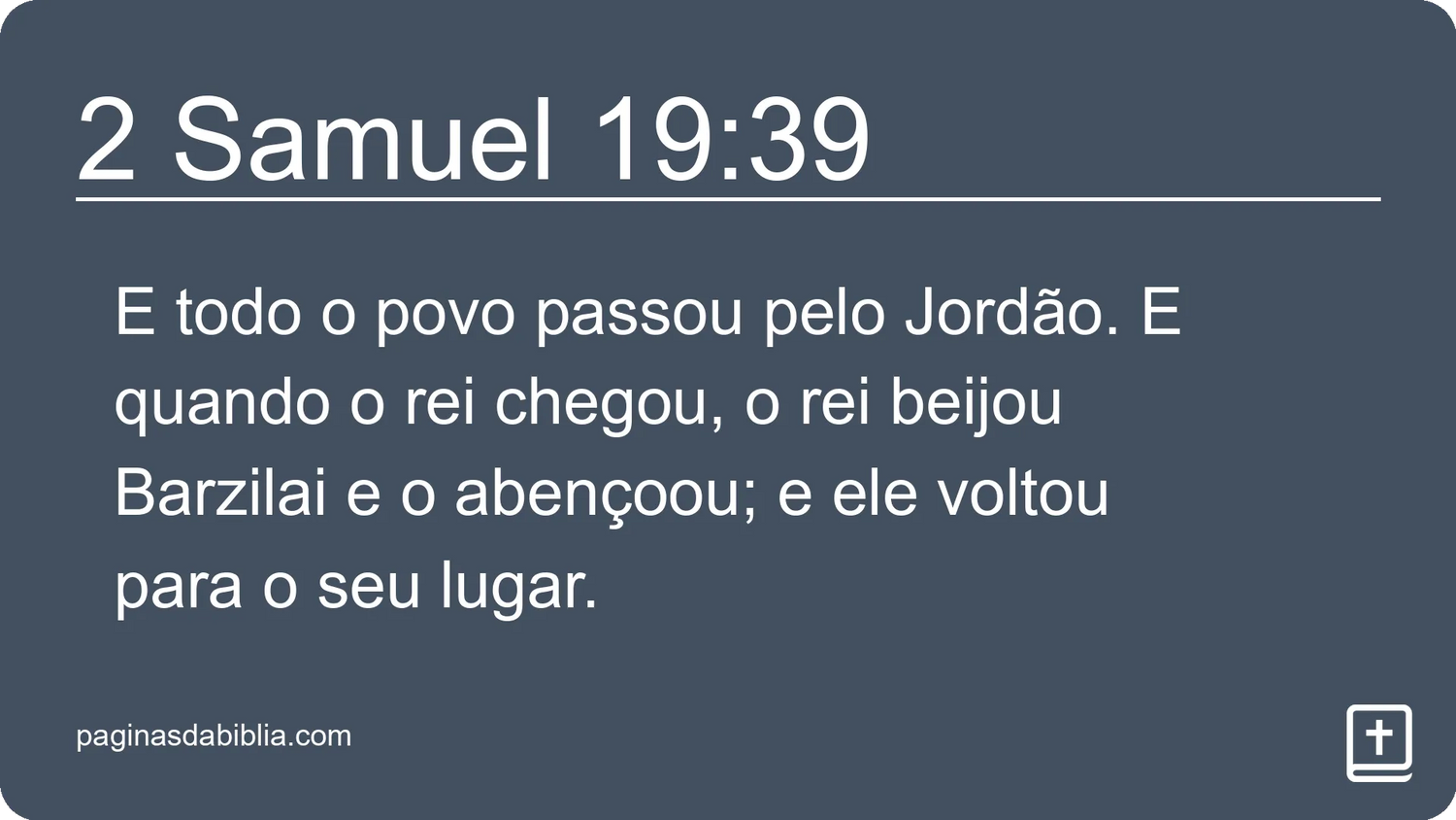 2 Samuel 19:39