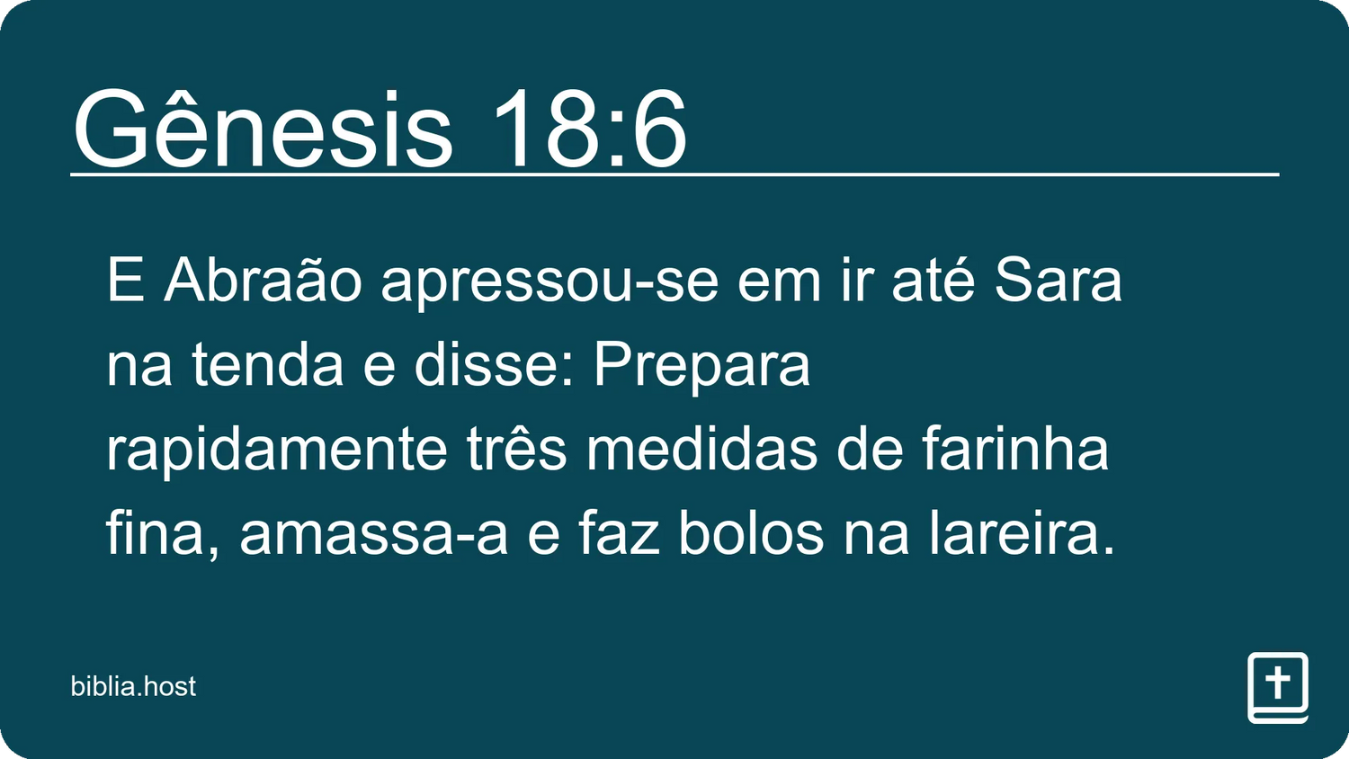 Gênesis 18:6