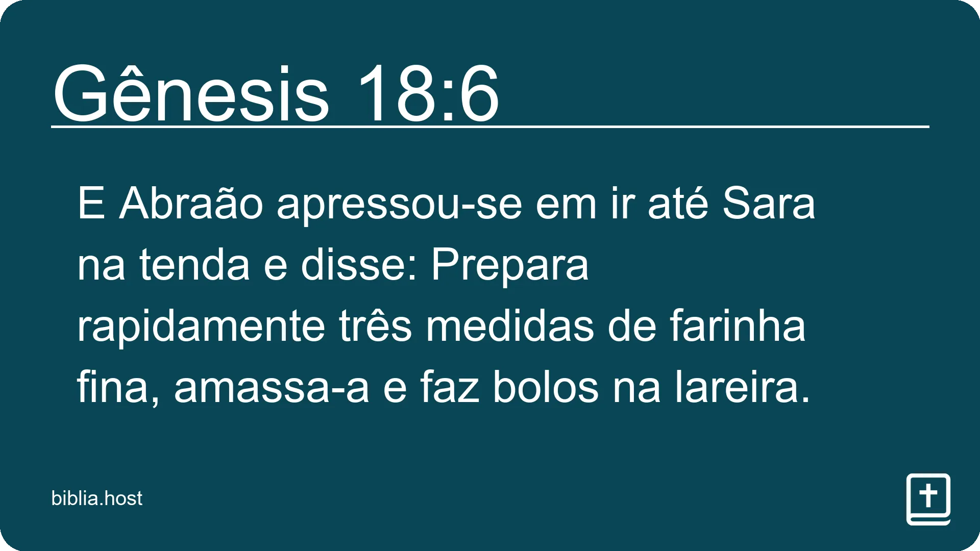 Gênesis 18:6