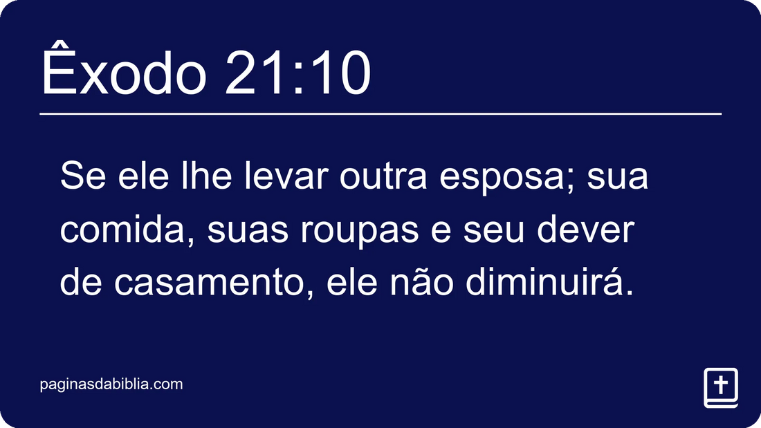 Êxodo 21:10