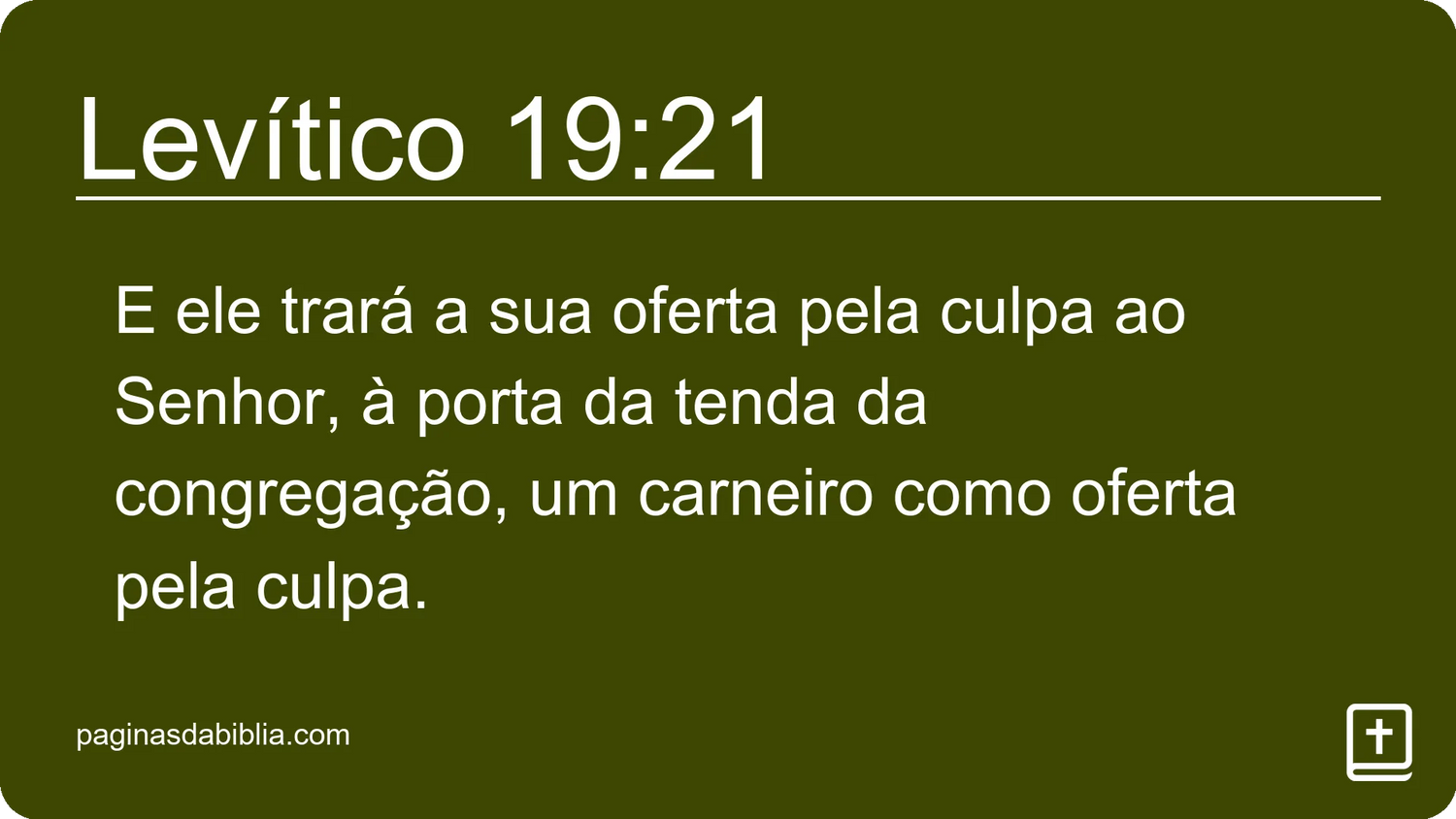 Levítico 19:21