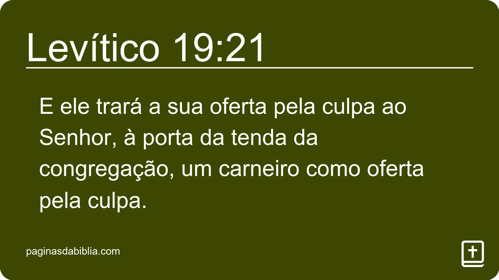 Levítico 19:21