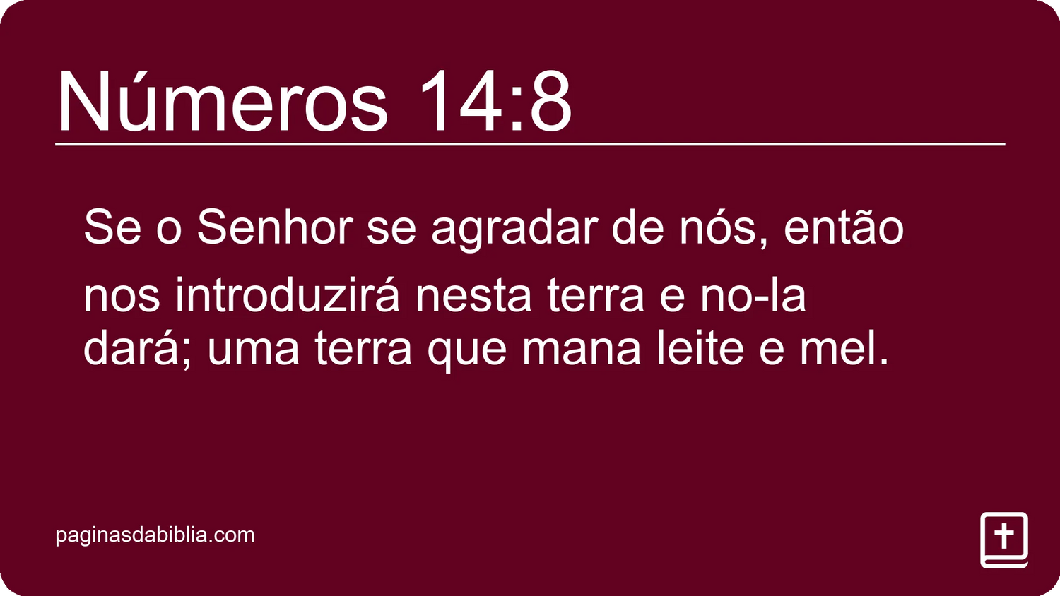 Números 14:8