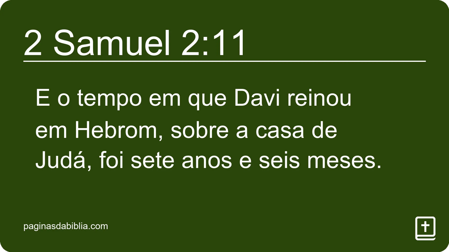 2 Samuel 2:11