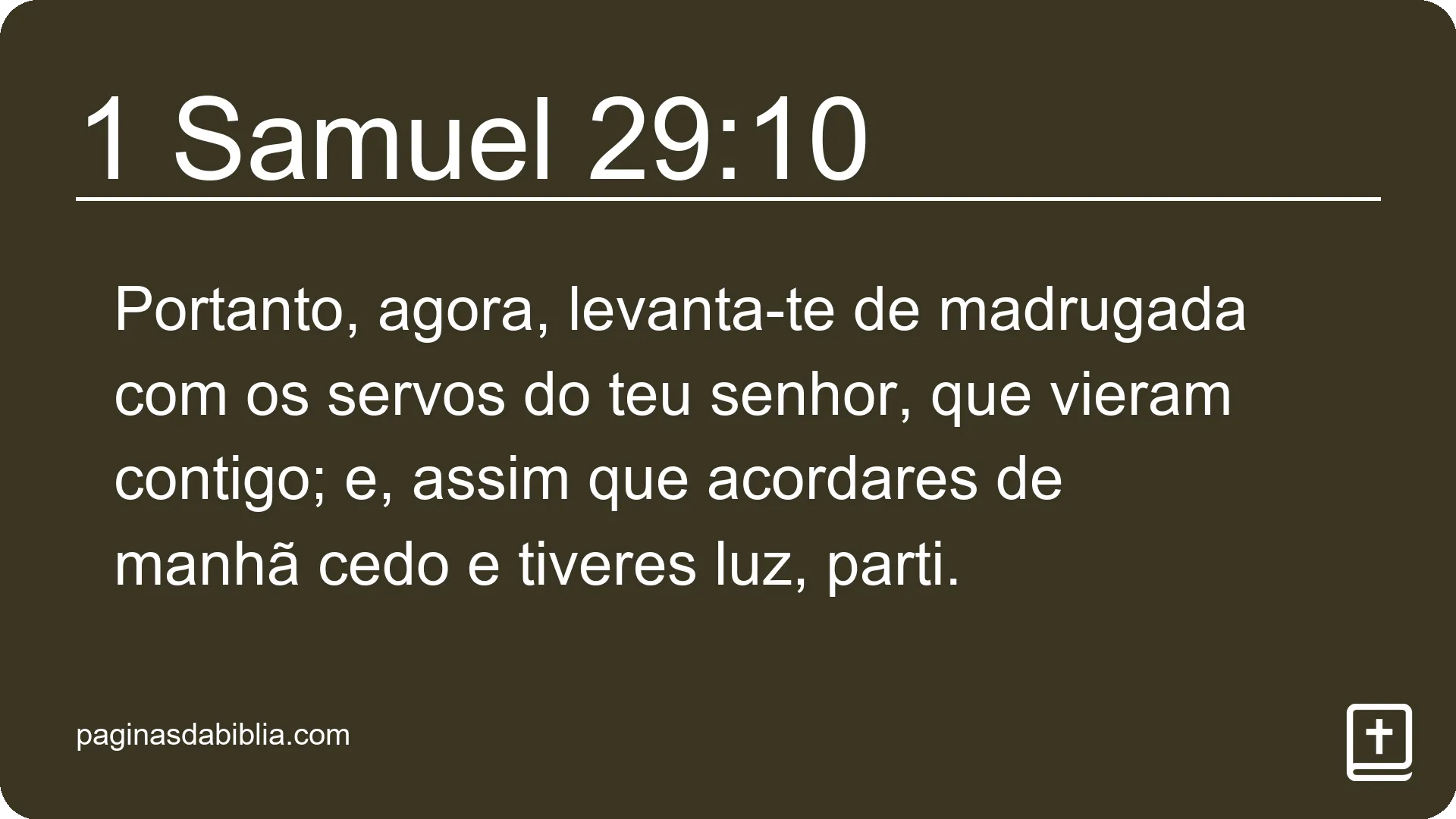 1 Samuel 29:10