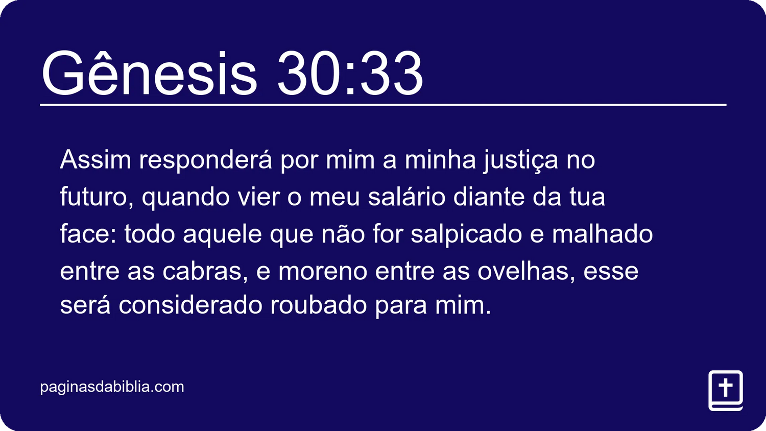 Gênesis 30:33