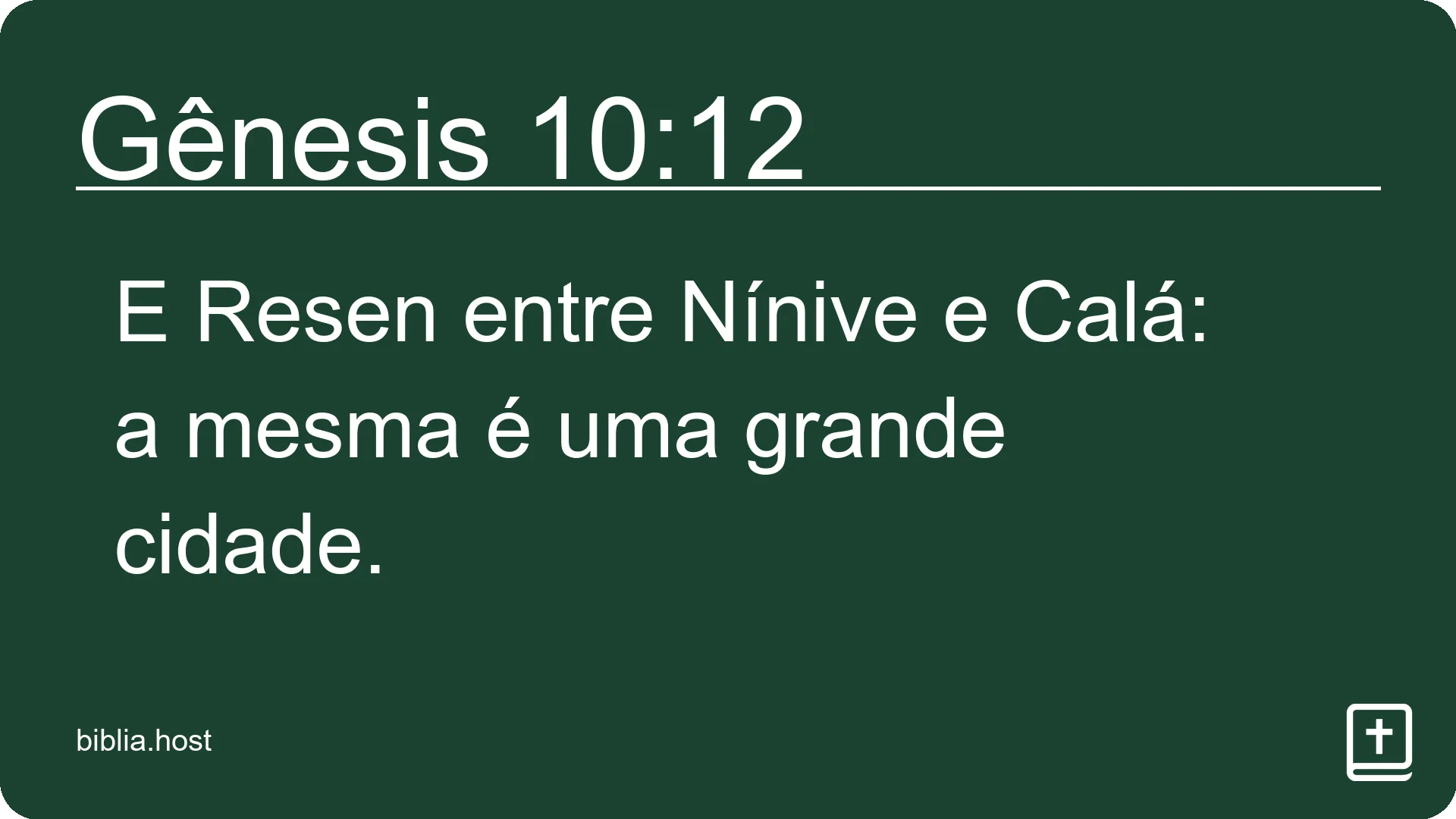 Gênesis 10:12