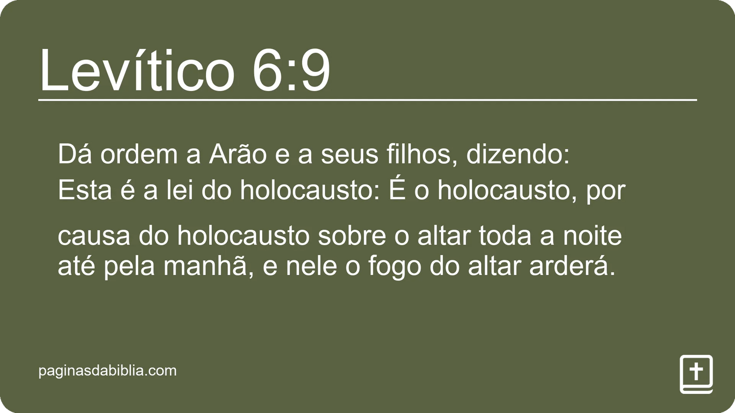 Levítico 6:9