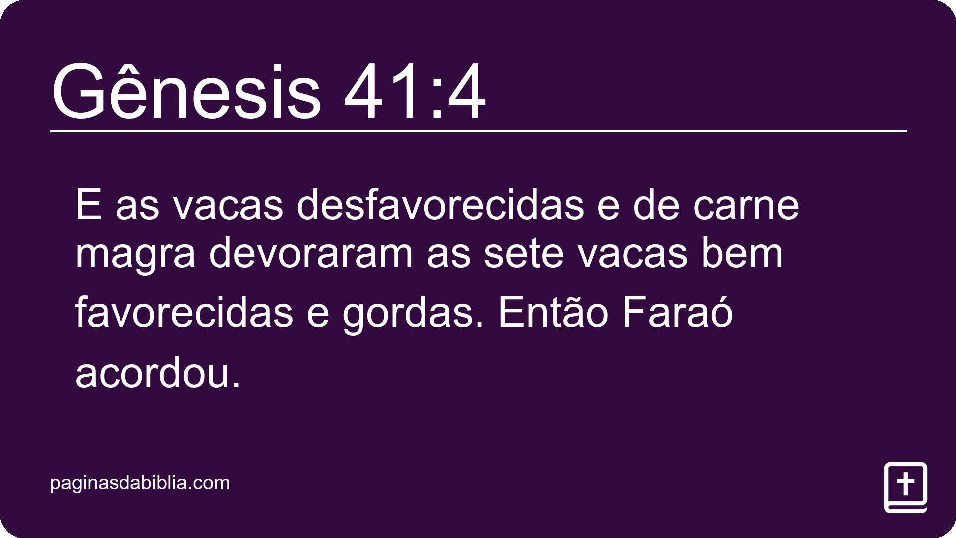 Gênesis 41:4