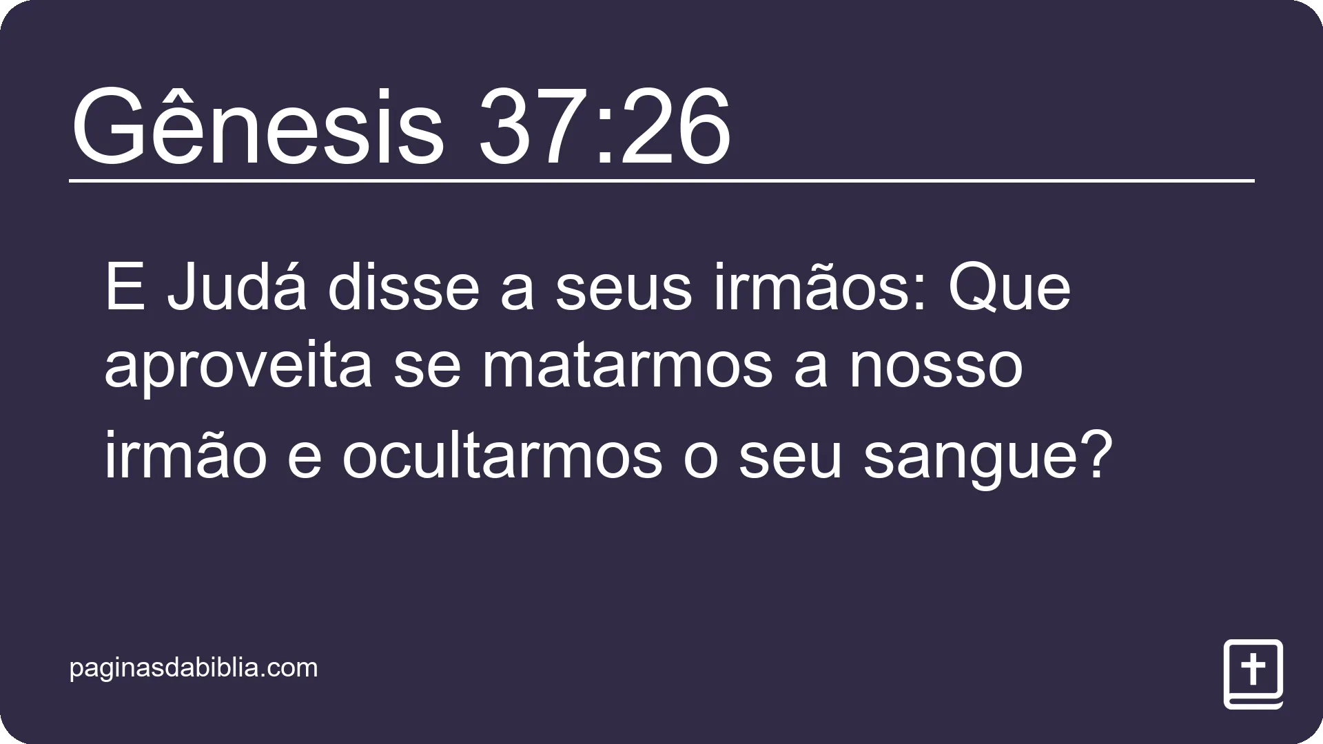 Gênesis 37:26