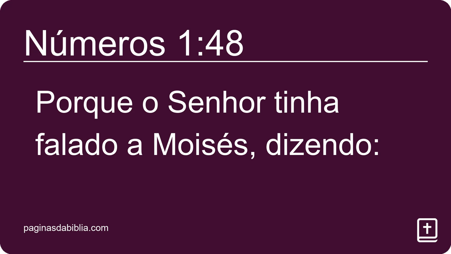 Números 1:48