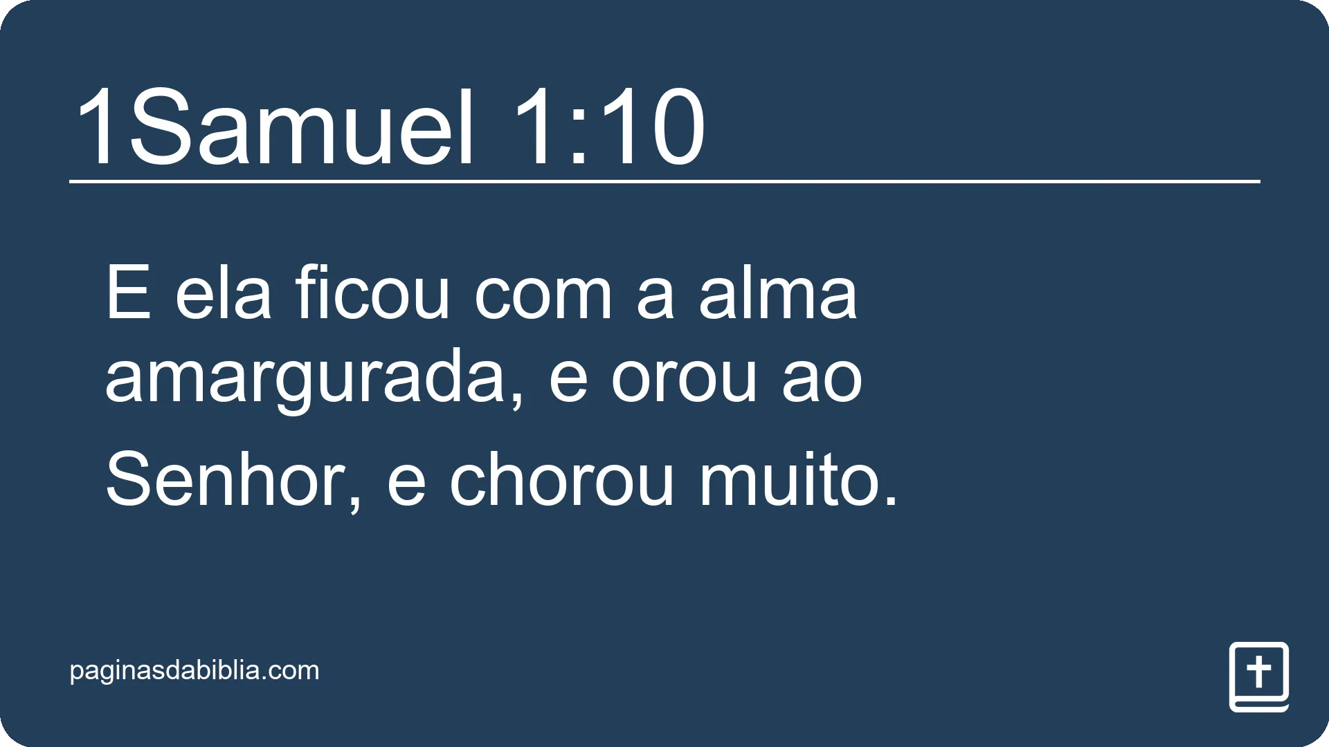 1Samuel 1:10