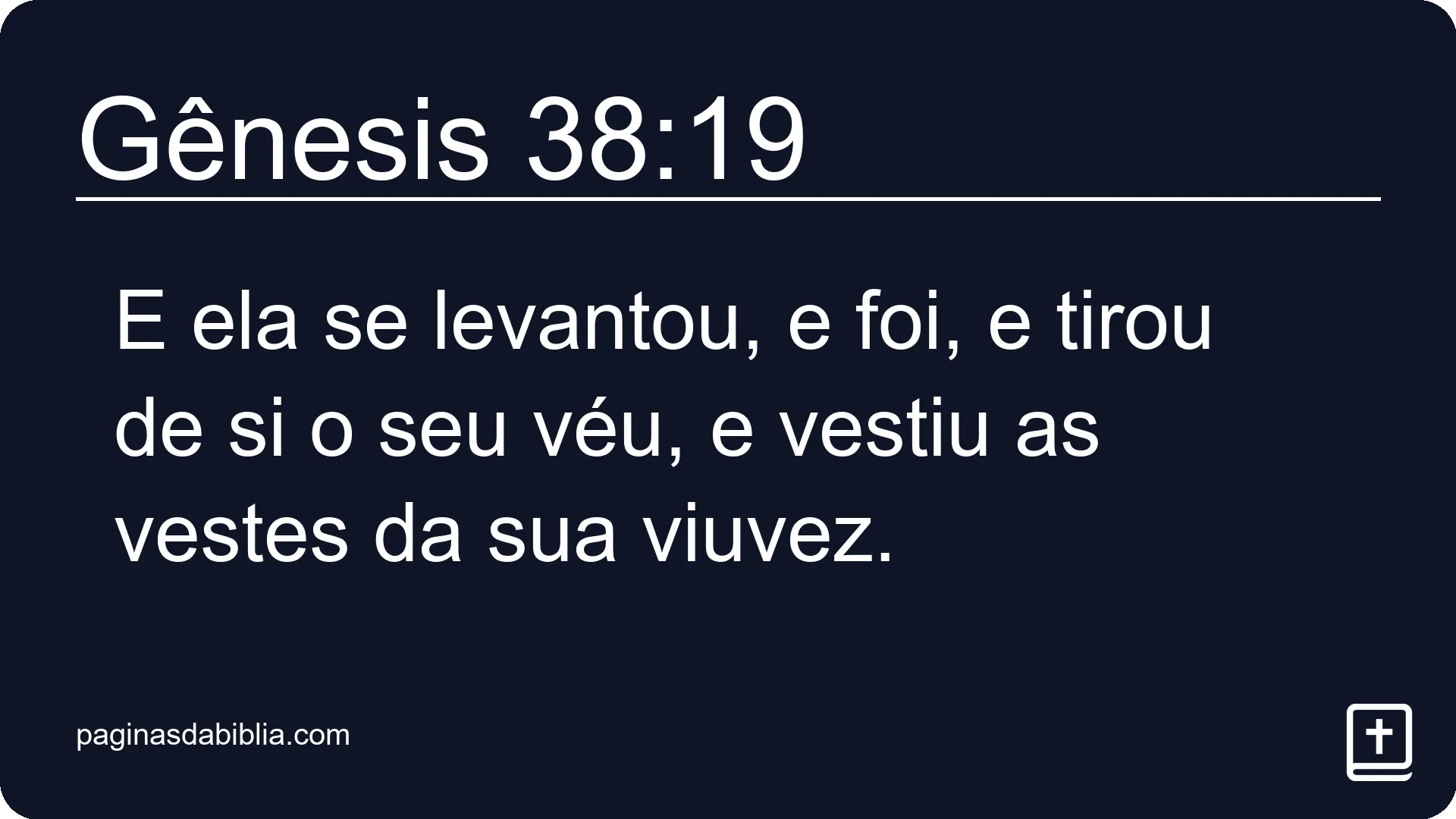 Gênesis 38:19