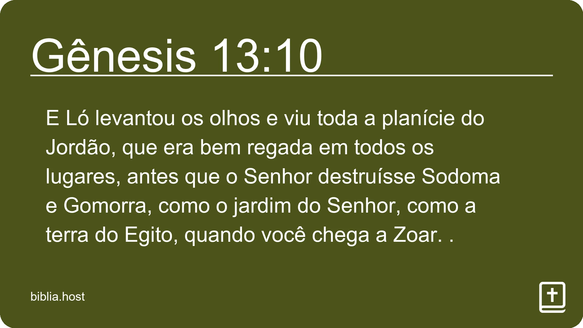 Gênesis 13:10