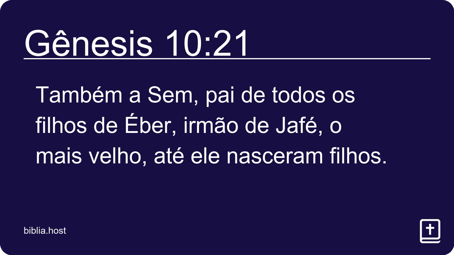 Gênesis 10:21