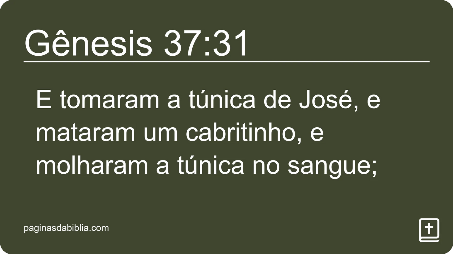 Gênesis 37:31