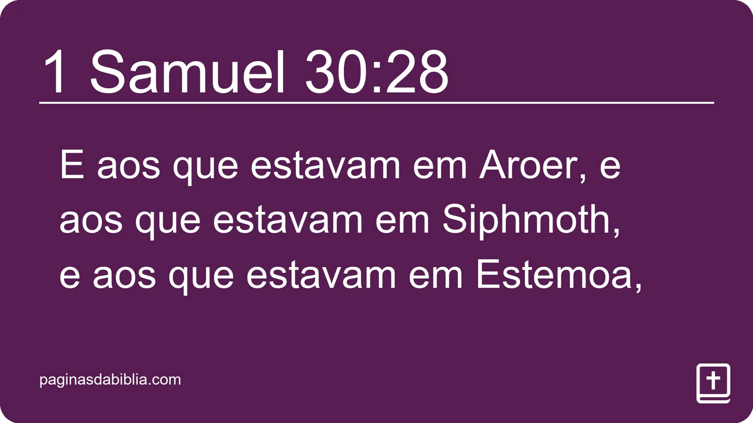 1 Samuel 30:28