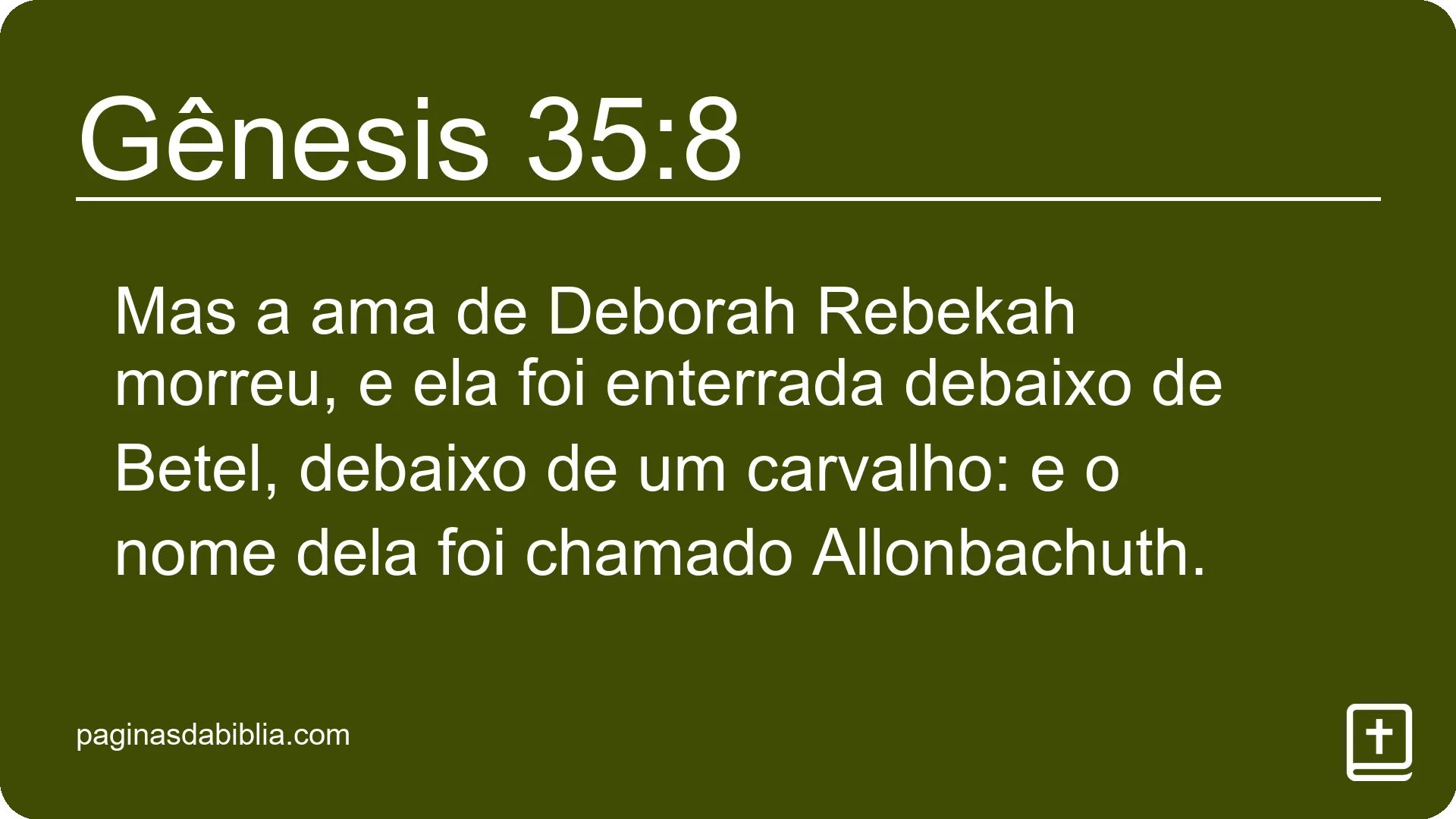 Gênesis 35:8