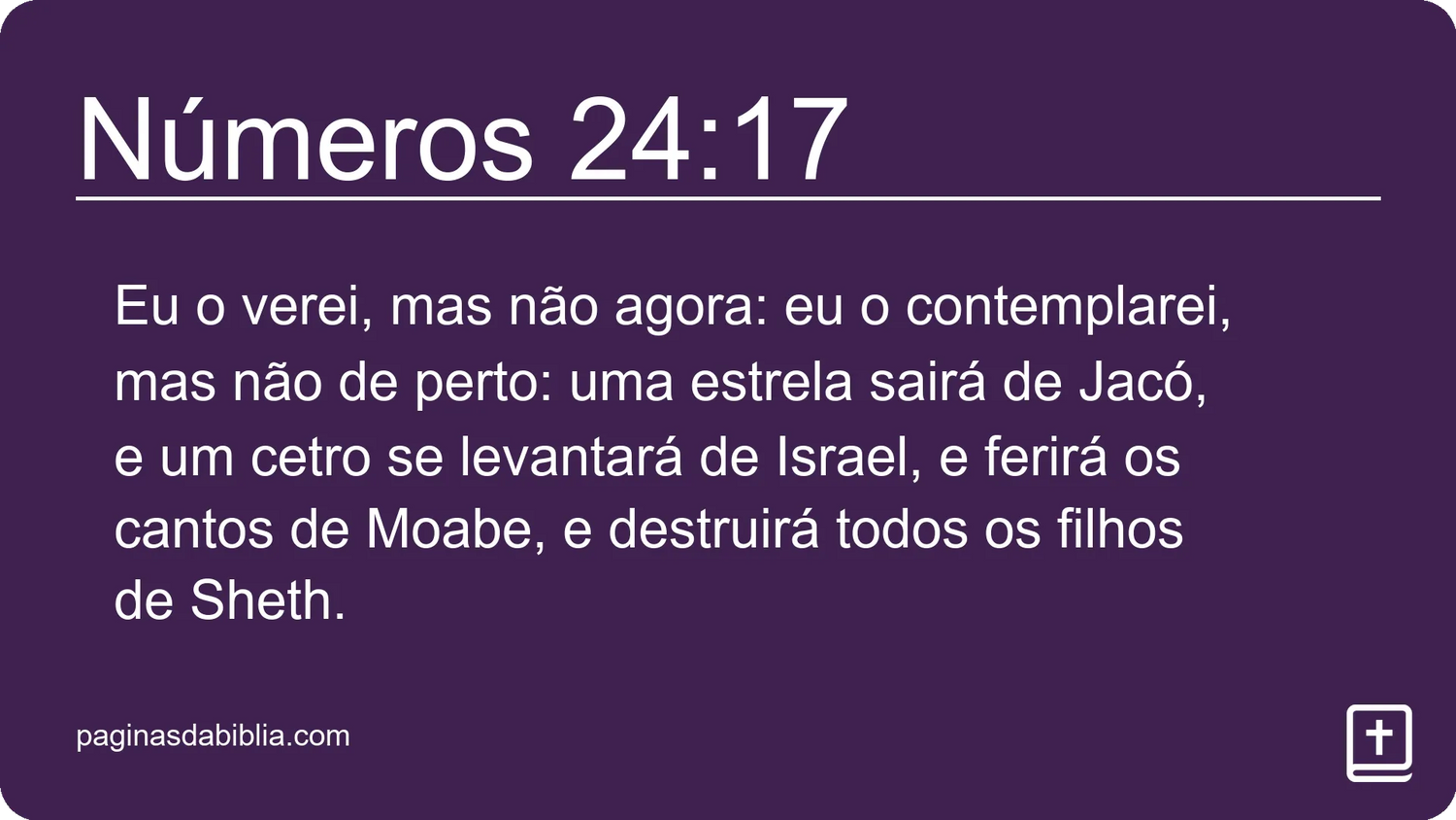 Números 24:17