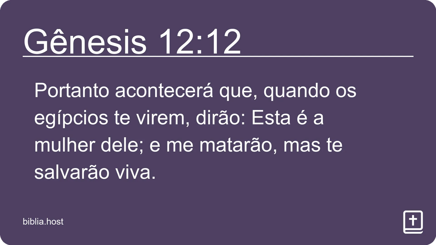 Gênesis 12:12