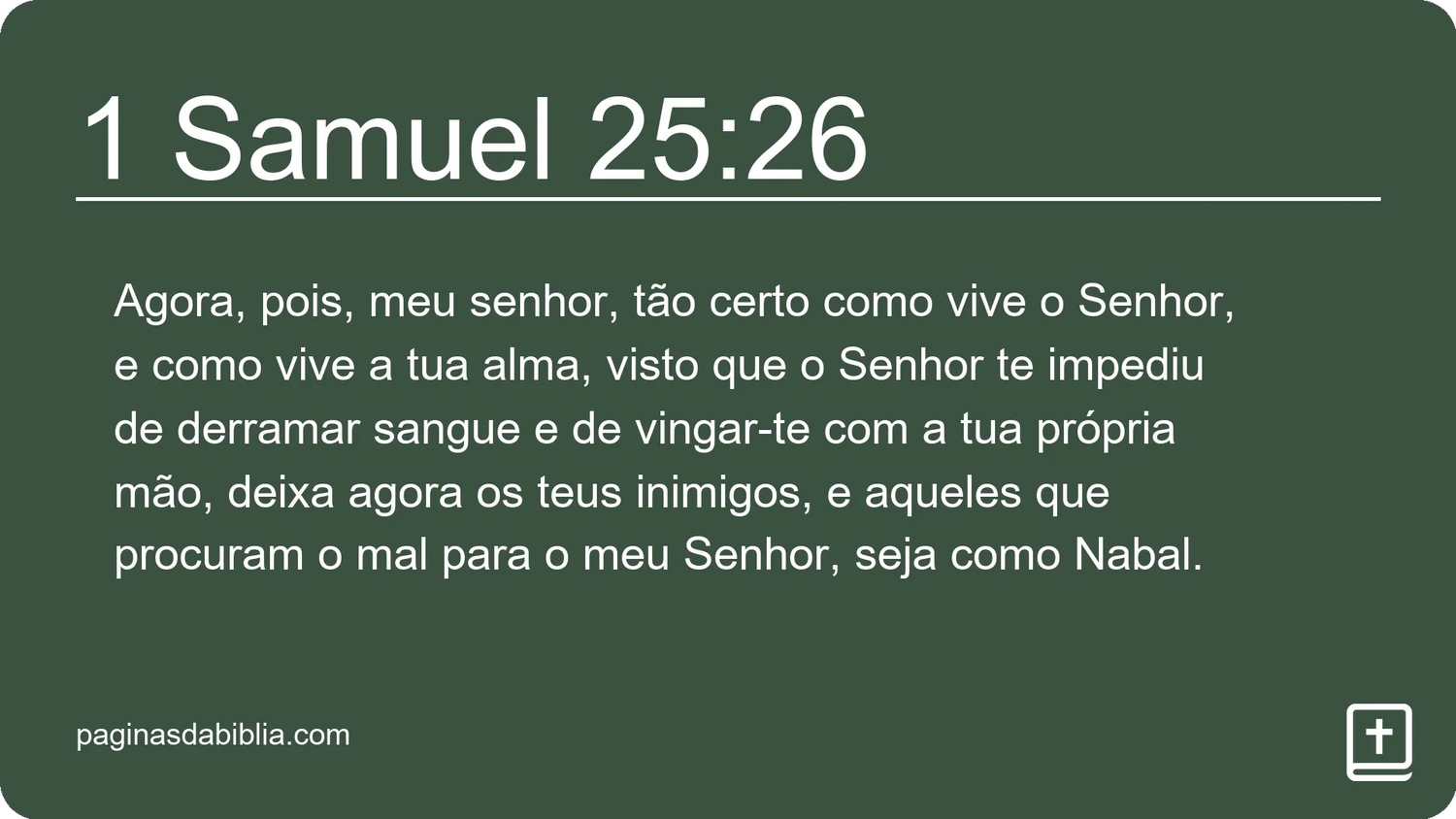 1 Samuel 25:26