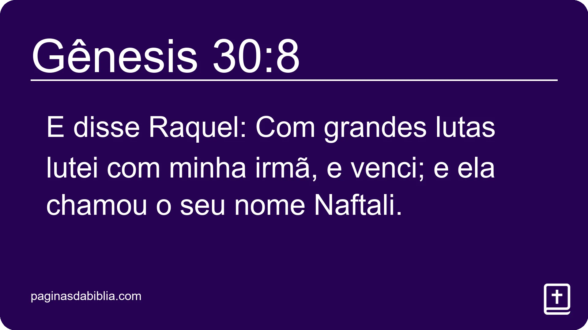 Gênesis 30:8