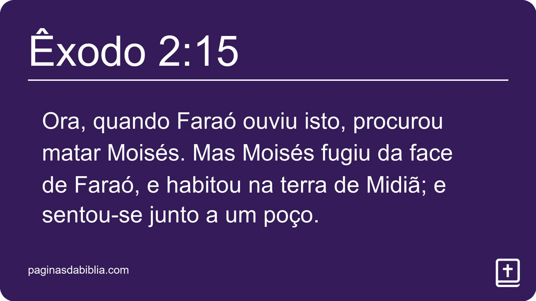 Êxodo 2:15