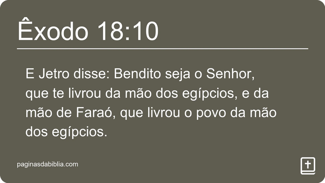 Êxodo 18:10