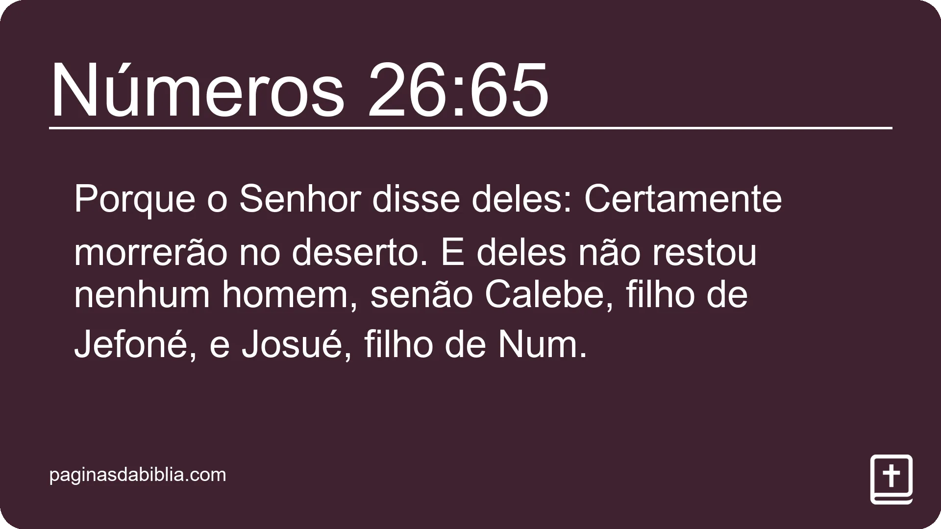 Números 26:65