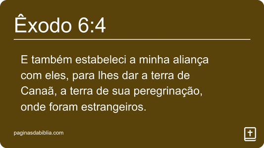 Êxodo 6:4