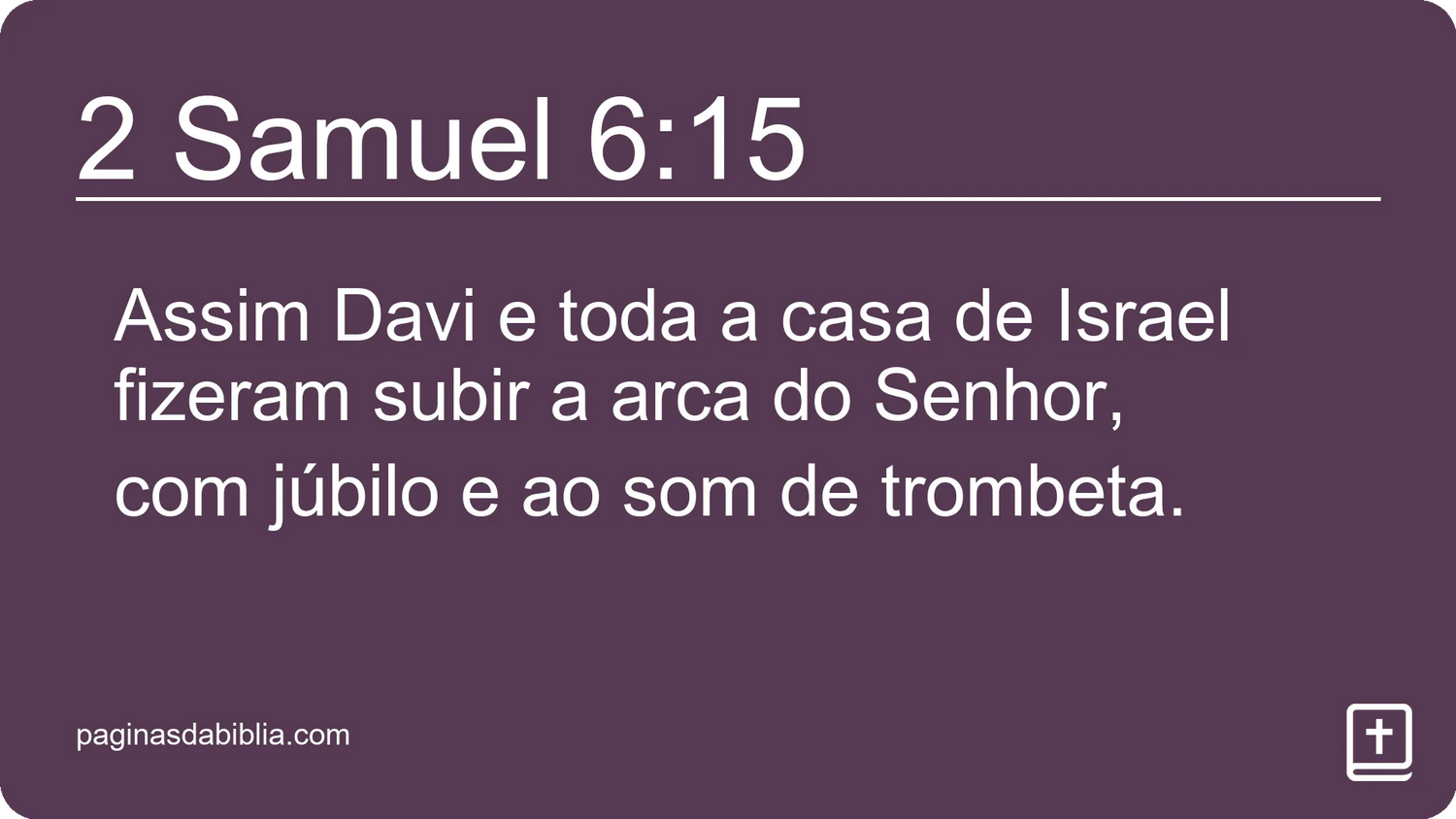 2 Samuel 6:15