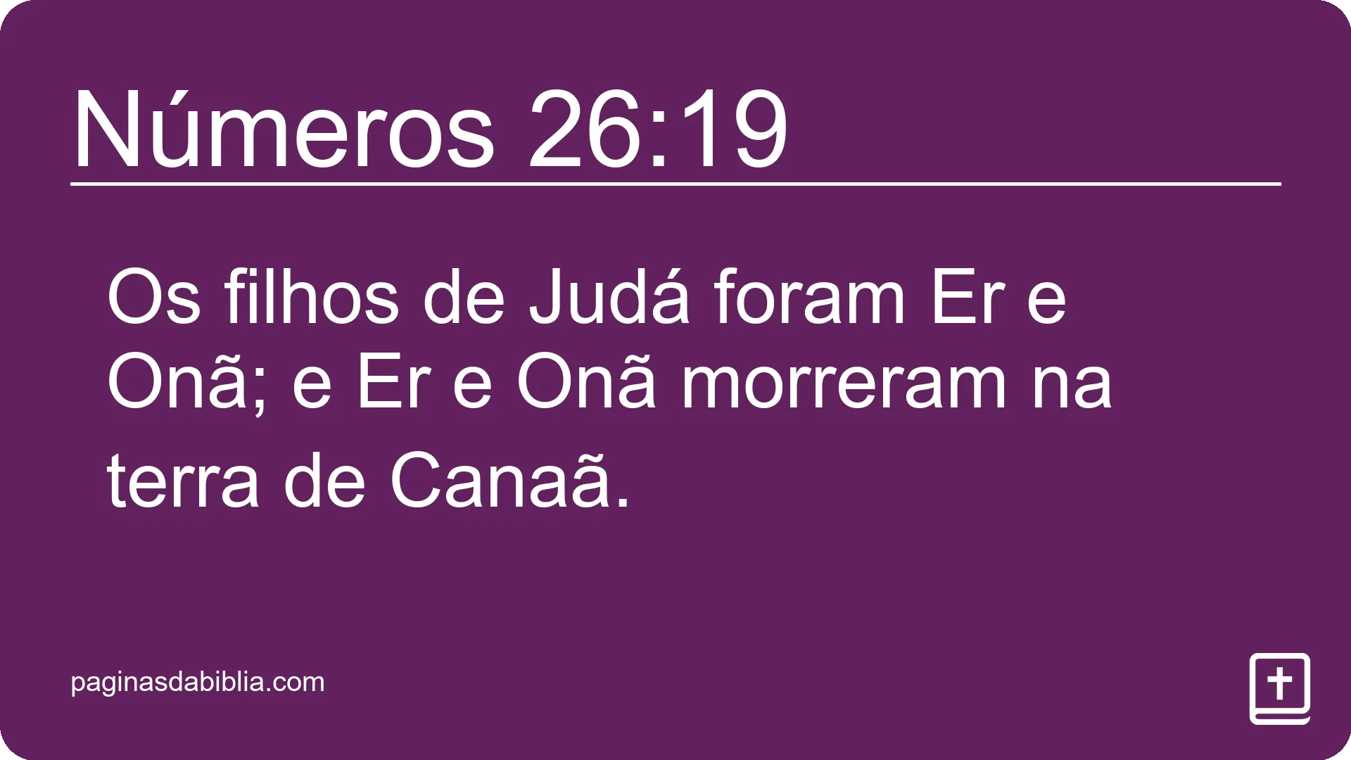 Números 26:19