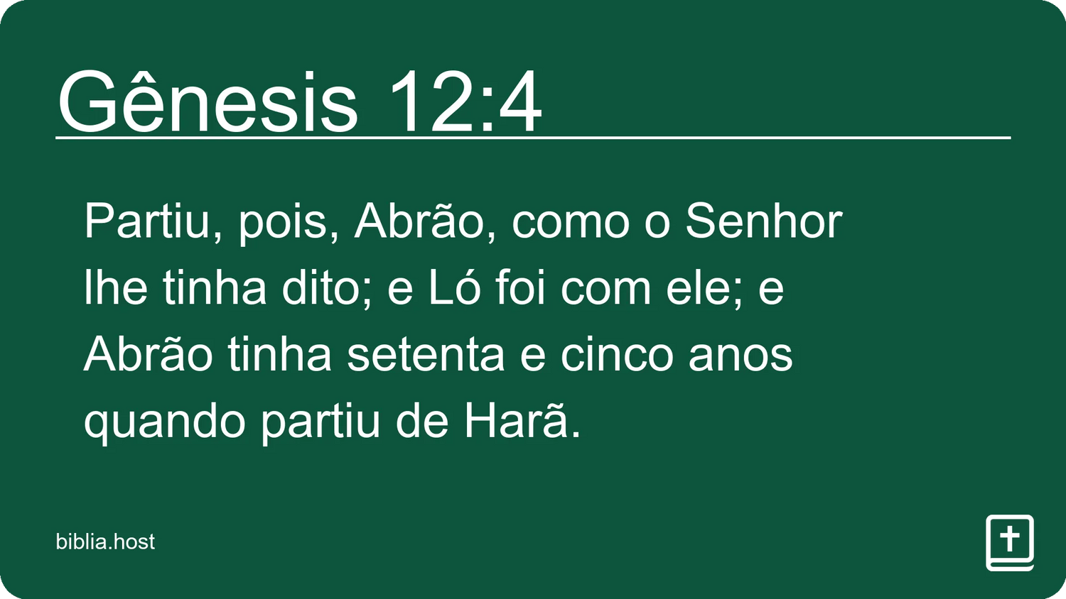 Gênesis 12:4