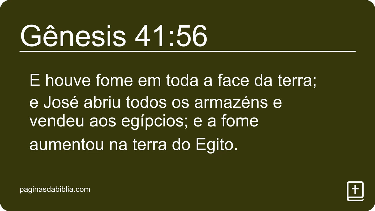 Gênesis 41:56