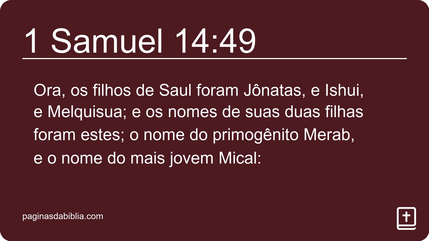 1 Samuel 14:49