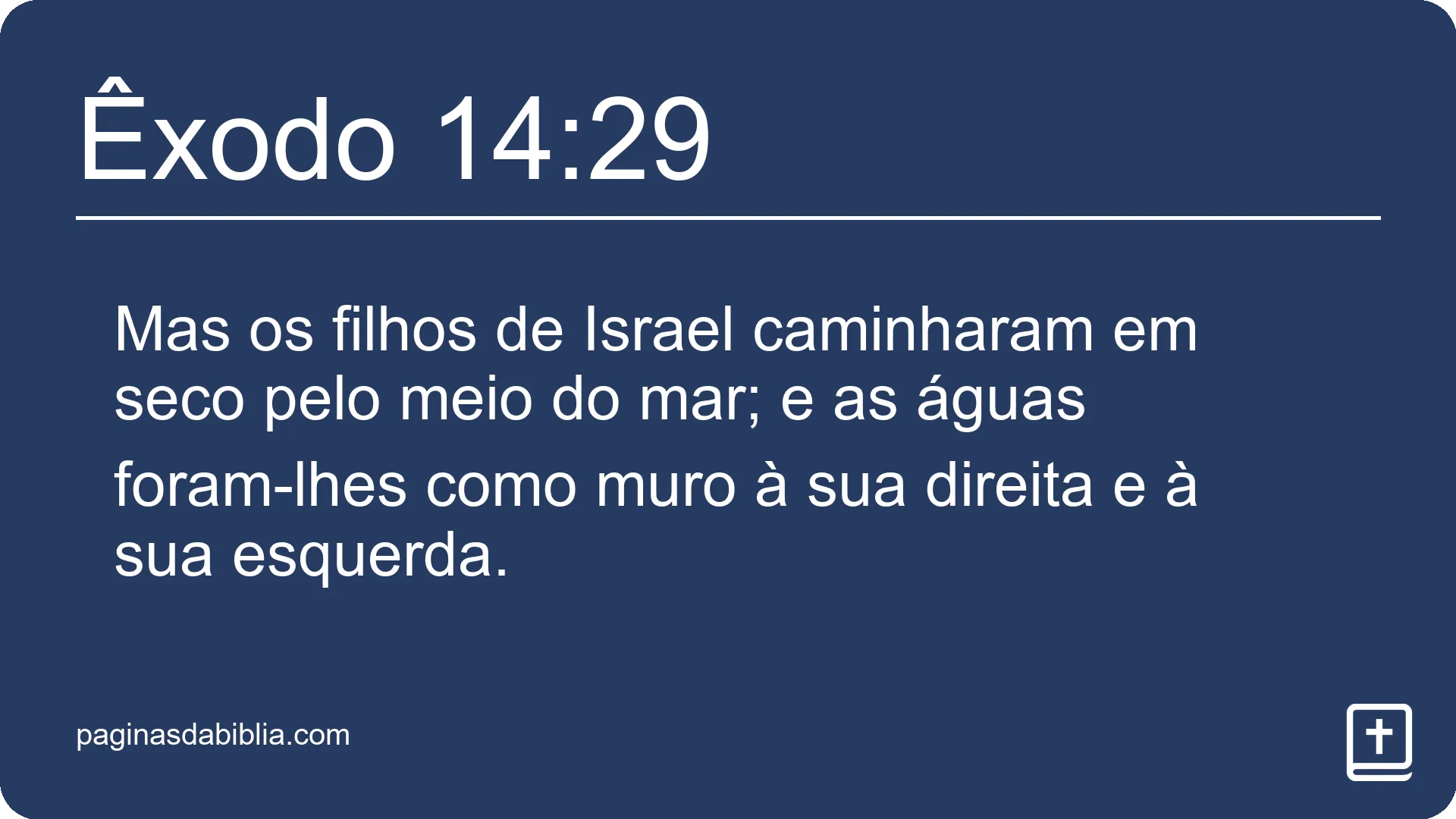 Êxodo 14:29