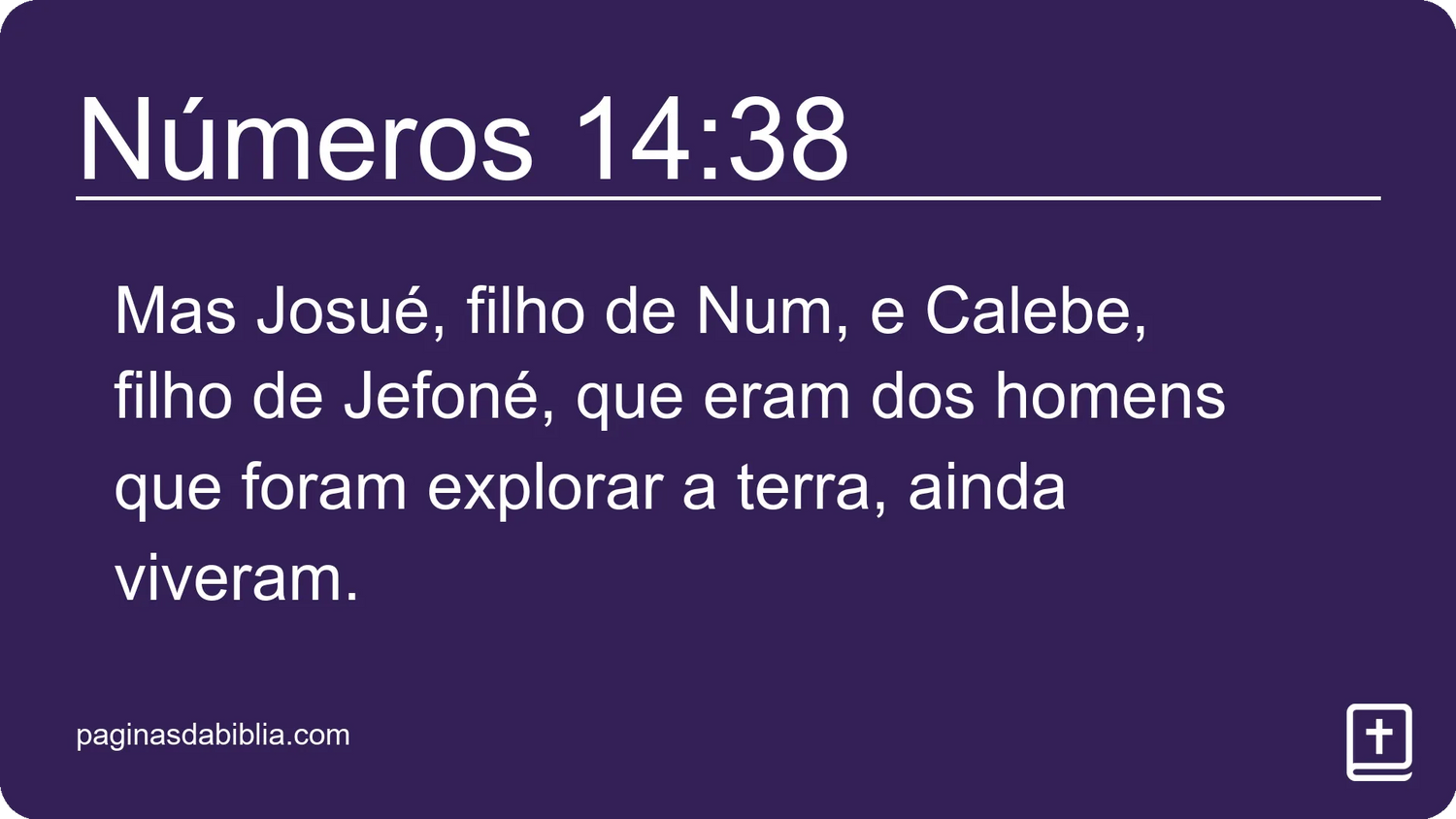 Números 14:38