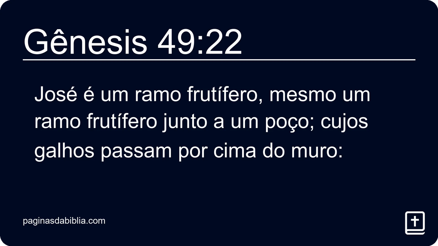 Gênesis 49:22