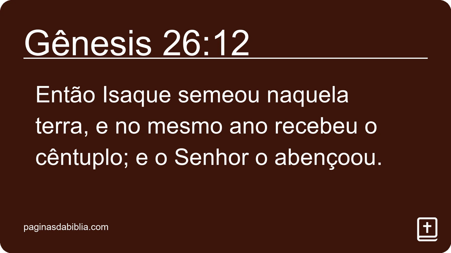 Gênesis 26:12