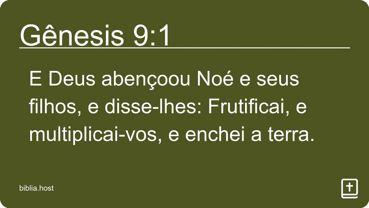 Gênesis 9:1