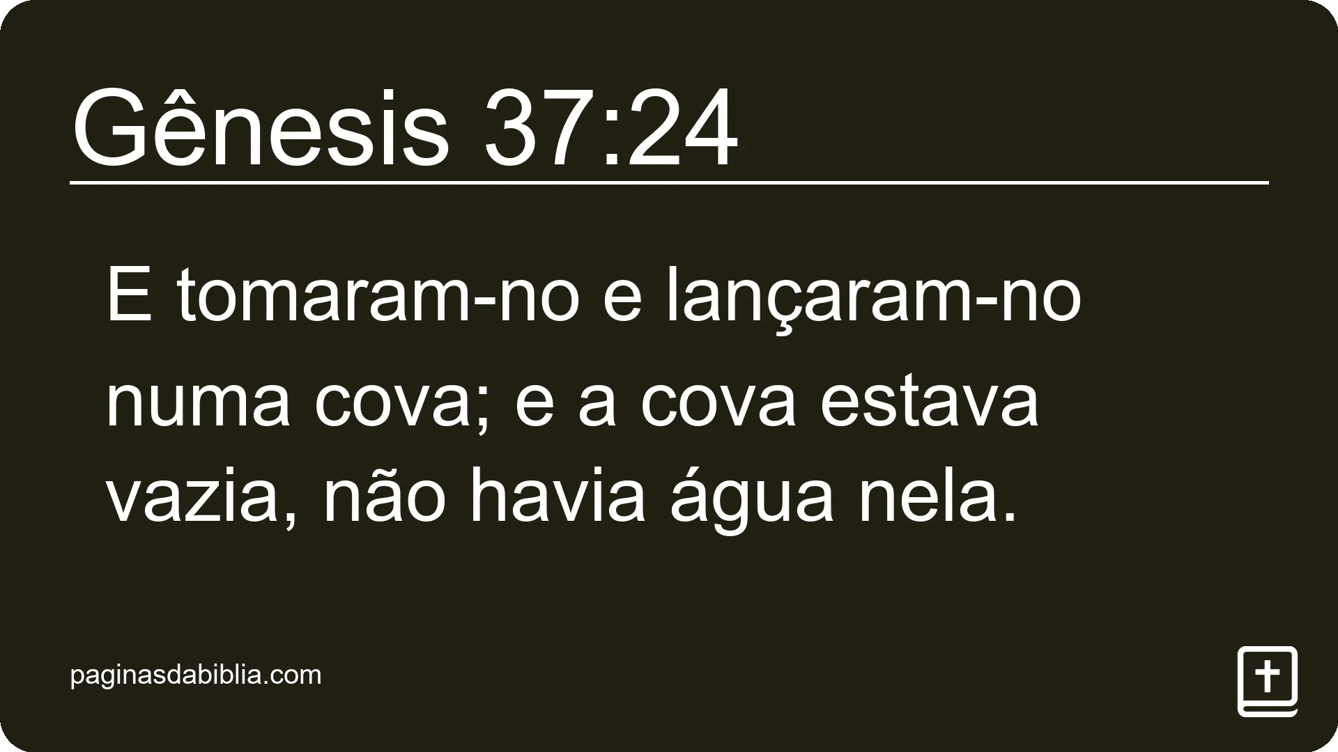 Gênesis 37:24