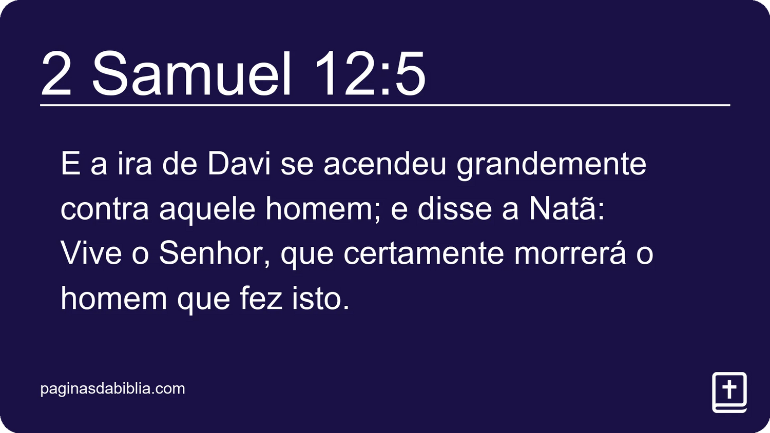 2 Samuel 12:5