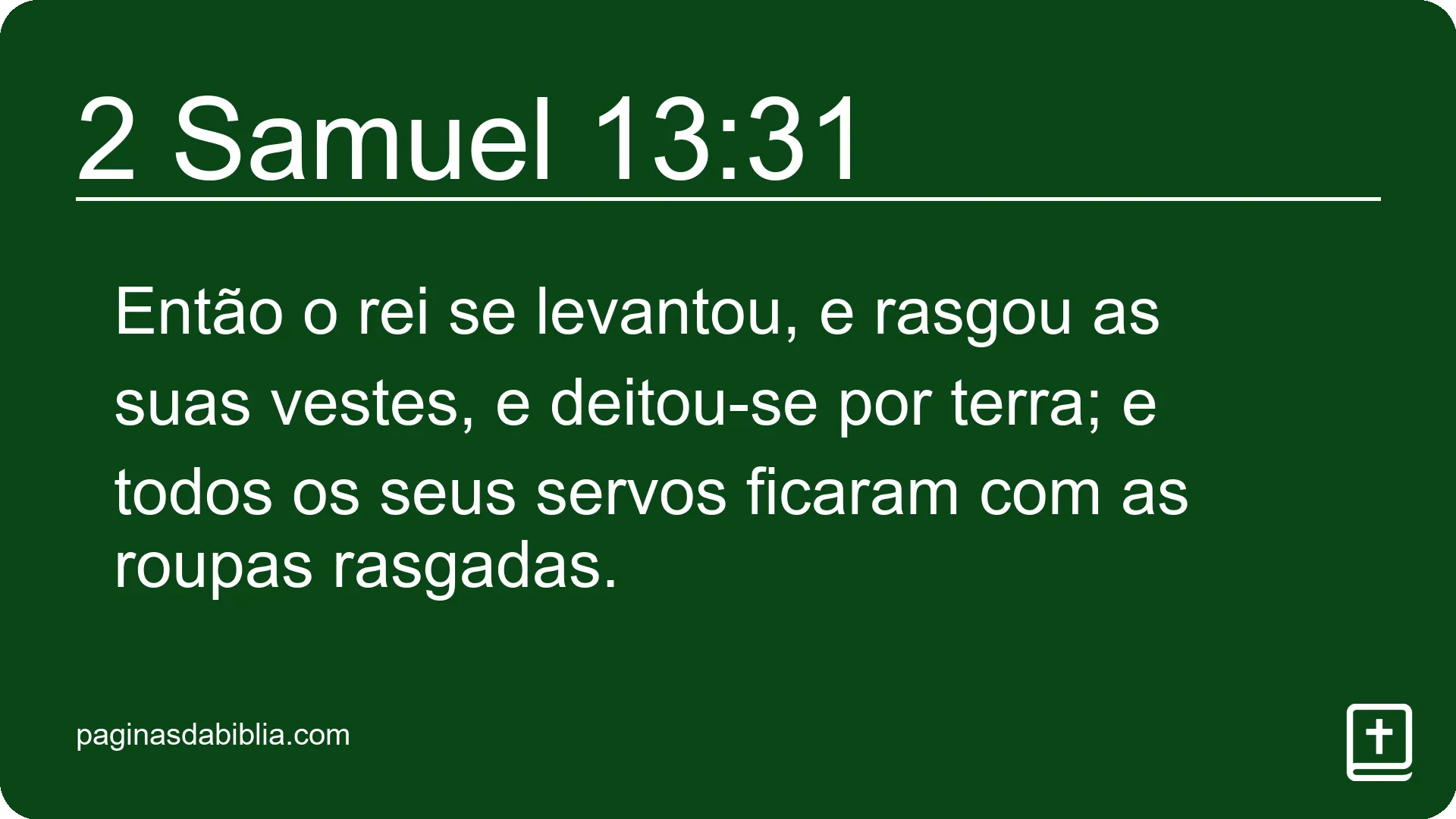 2 Samuel 13:31