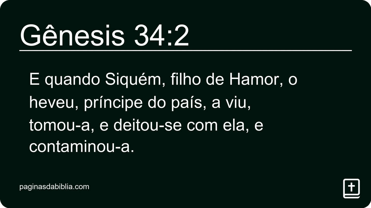 Gênesis 34:2