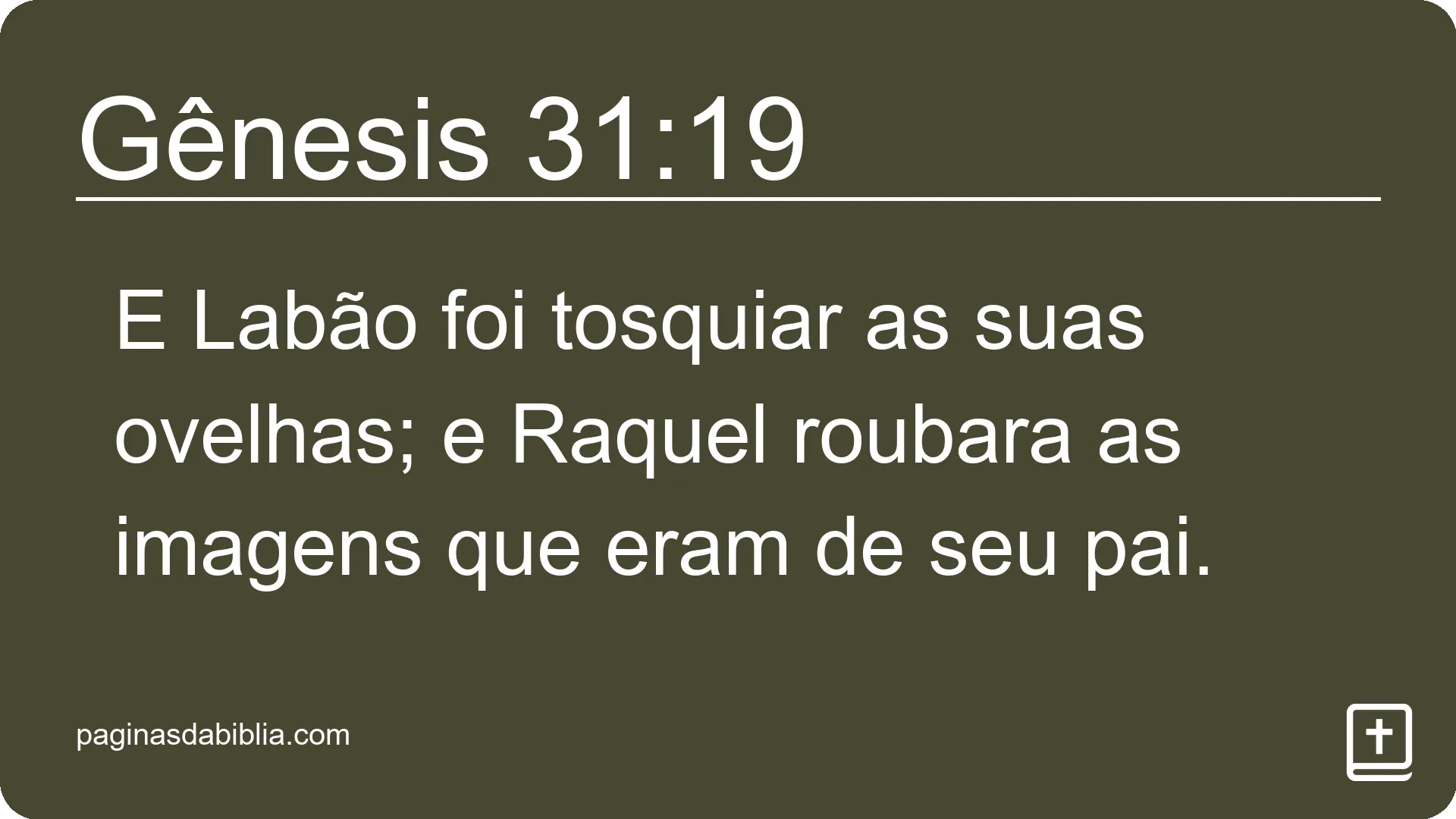 Gênesis 31:19