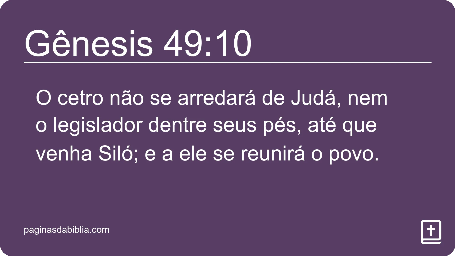 Gênesis 49:10