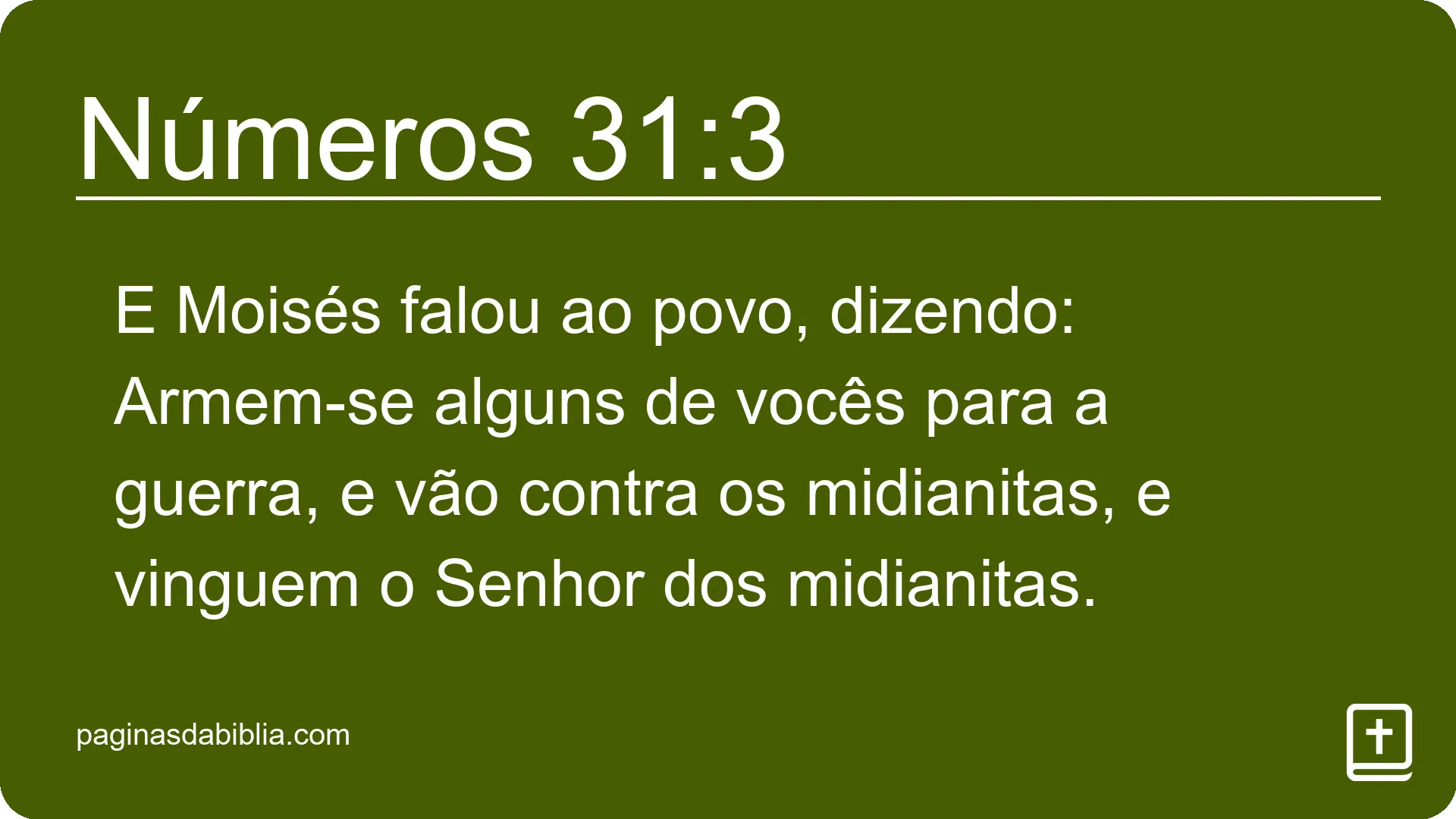 Números 31:3