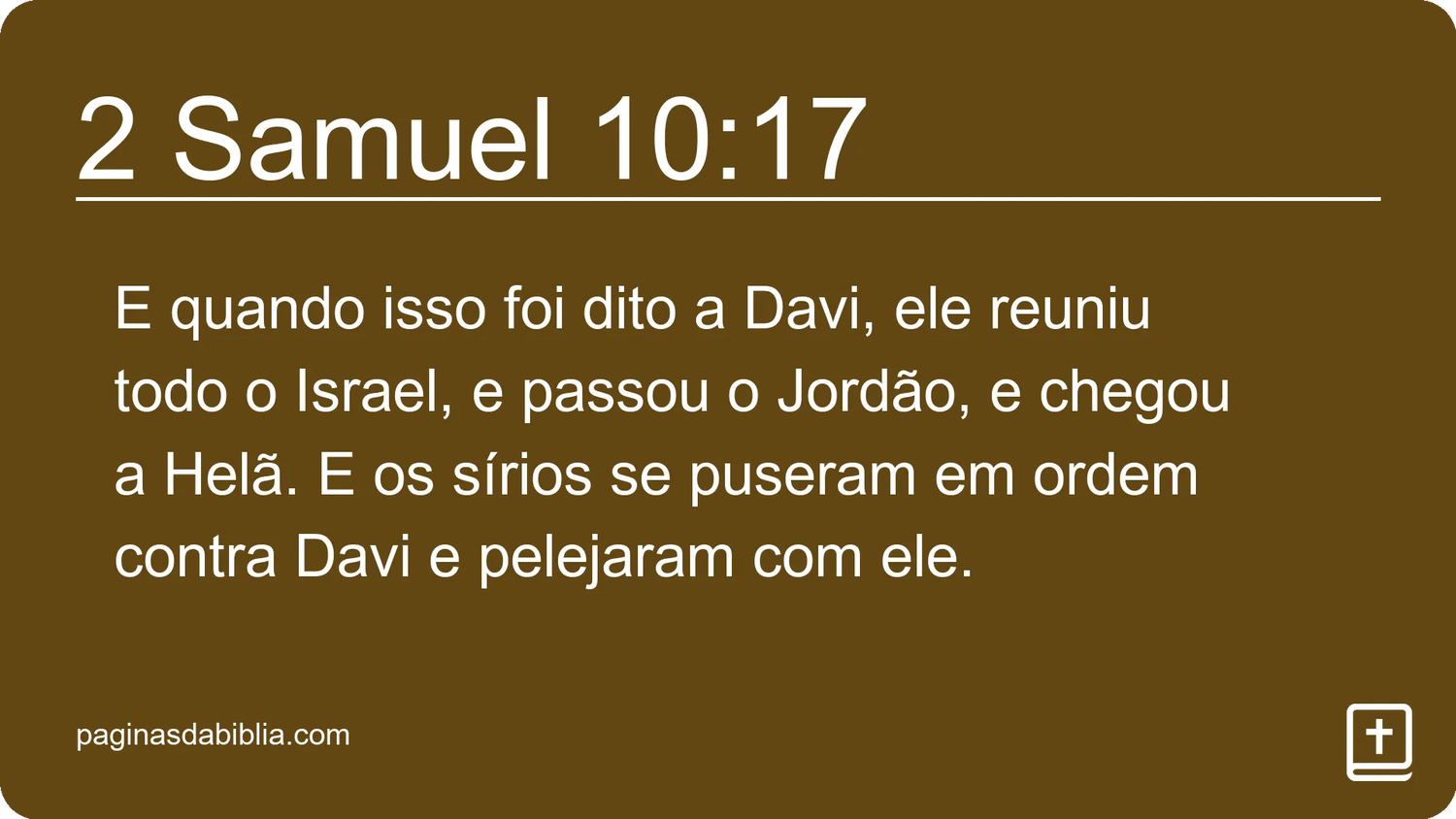 2 Samuel 10:17